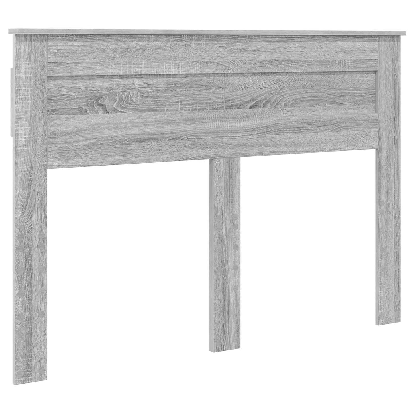 Struttura del letto con testiera Grigio Sonoma 150 x 200 cm | homemem39