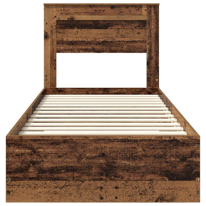 Struttura del letto con cassetto con testiera Legno multistrato