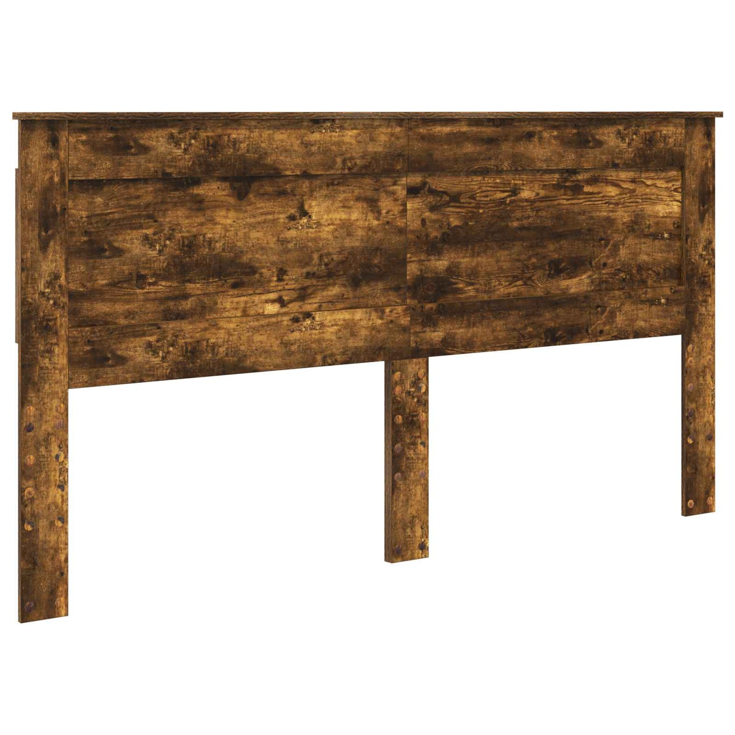 Struttura del letto Rovere fumé 200 x 200 cm Pino massello | homemem39