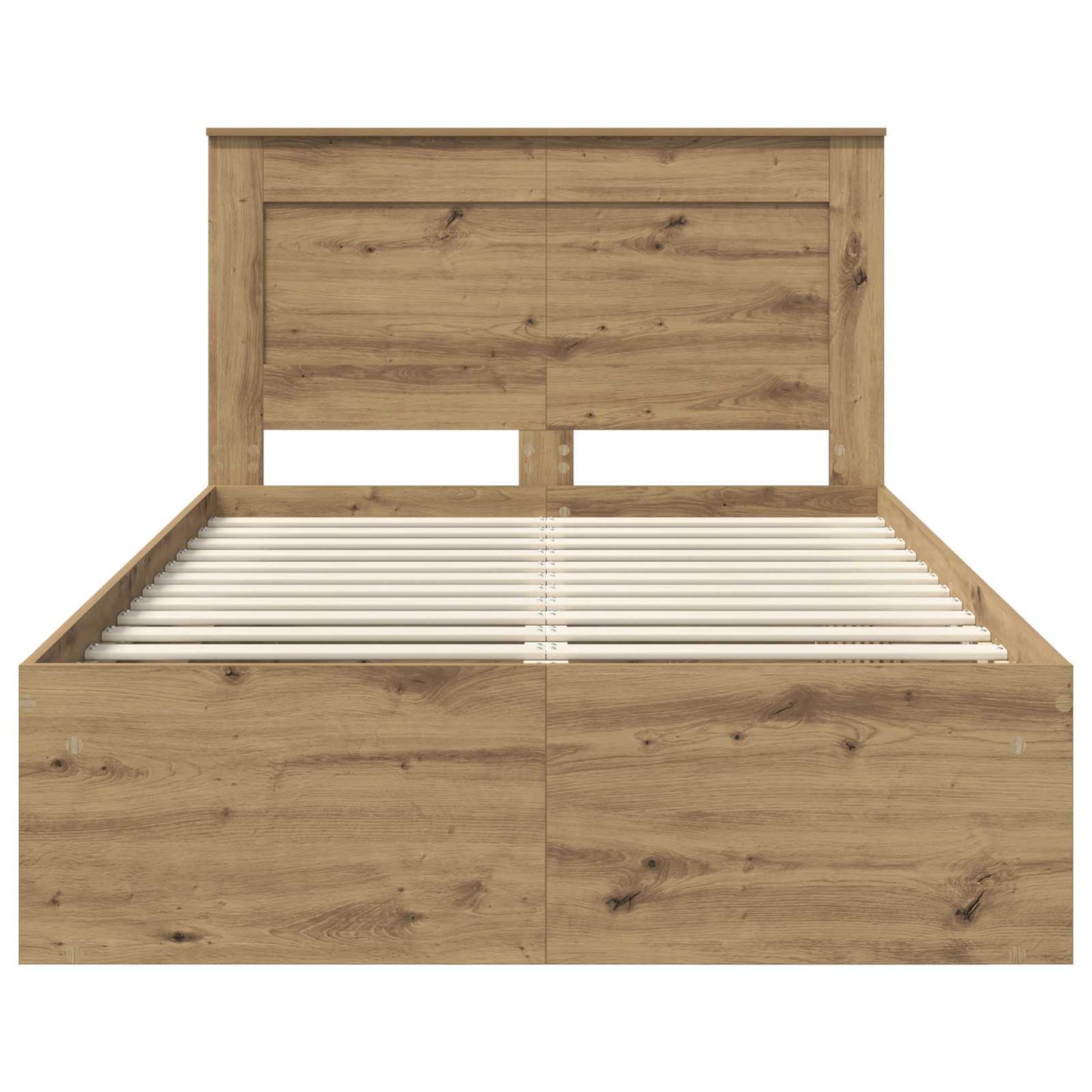 Struttura del letto Rovere Artigianale 120 x 190 cm | homemem39