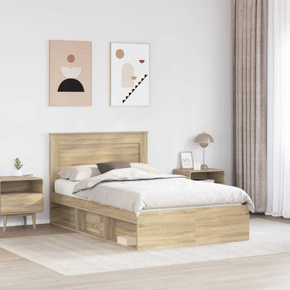 Struttura del letto Sonoma 120 x 200 cm Pino massello | homemem39