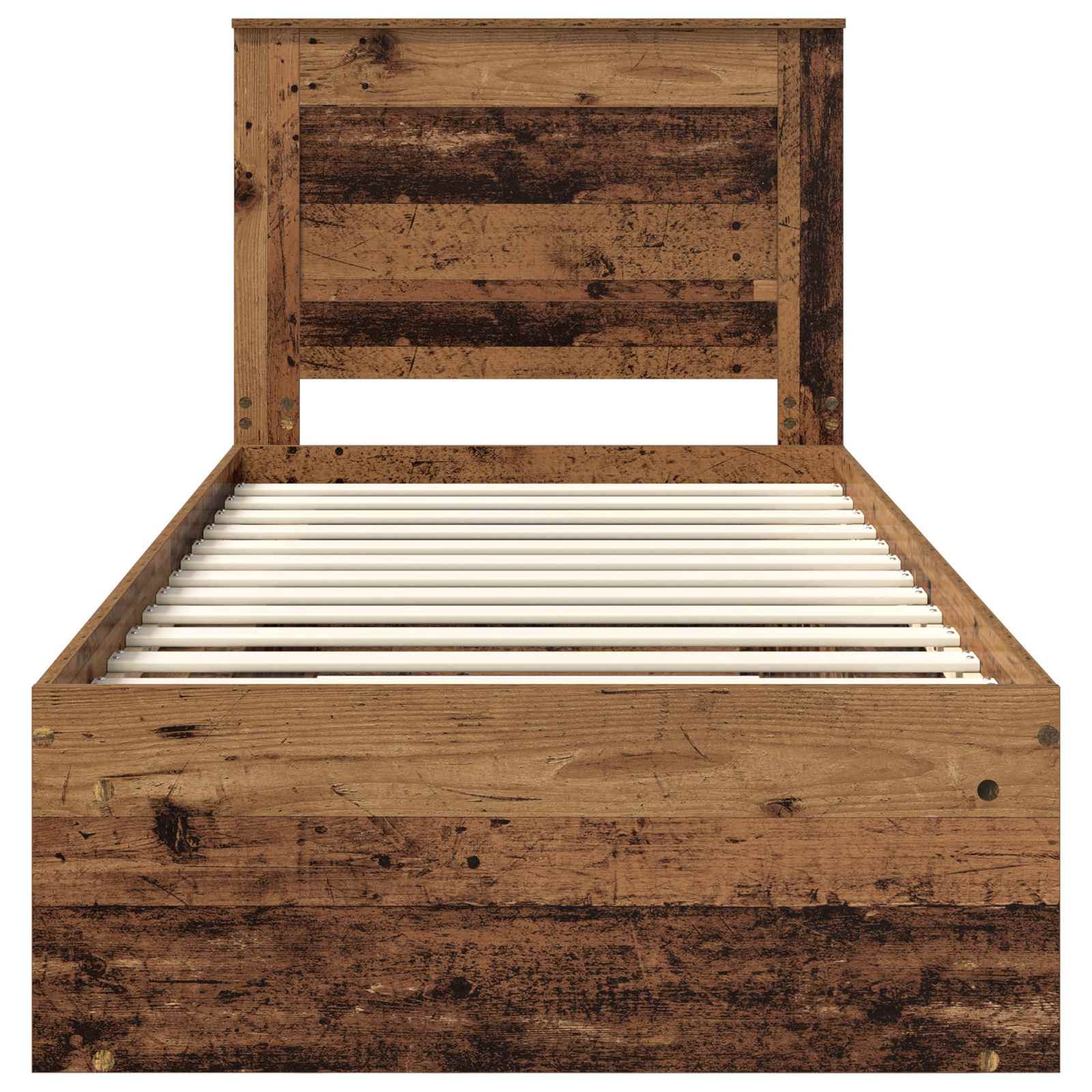 Struttura del letto Legno vecchio 90 x 200 cm Pino massello | homemem39