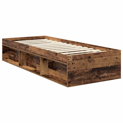 Struttura del letto Legno vecchio 75 x 190 cm Pino massello | homemem39