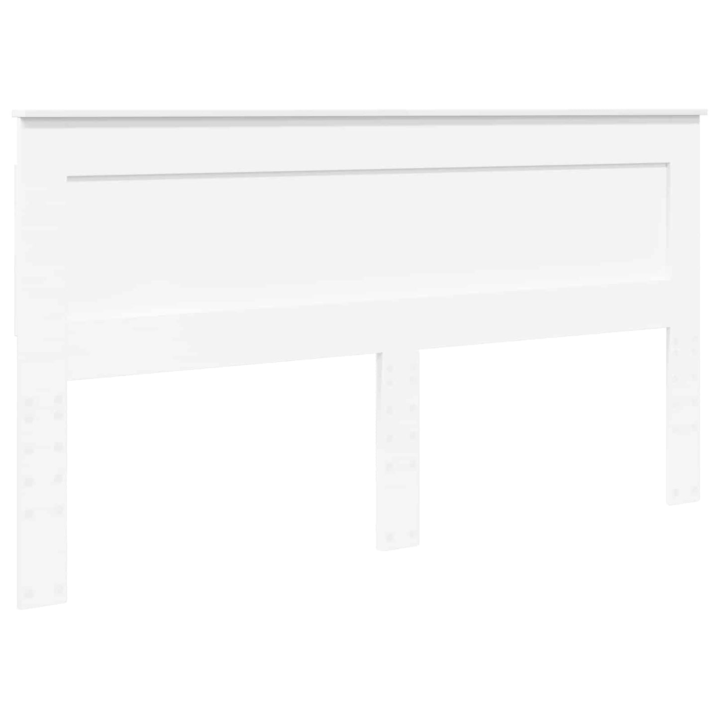 Struttura del letto Bianco 200 x 200 cm Legno Ingegnerizzato