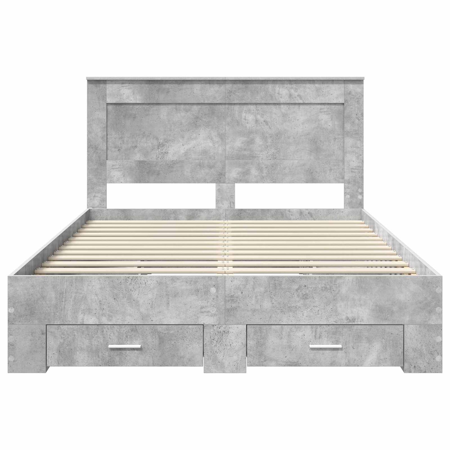 Struttura del letto con cassetto con testiera Legno multistrato | homemem39