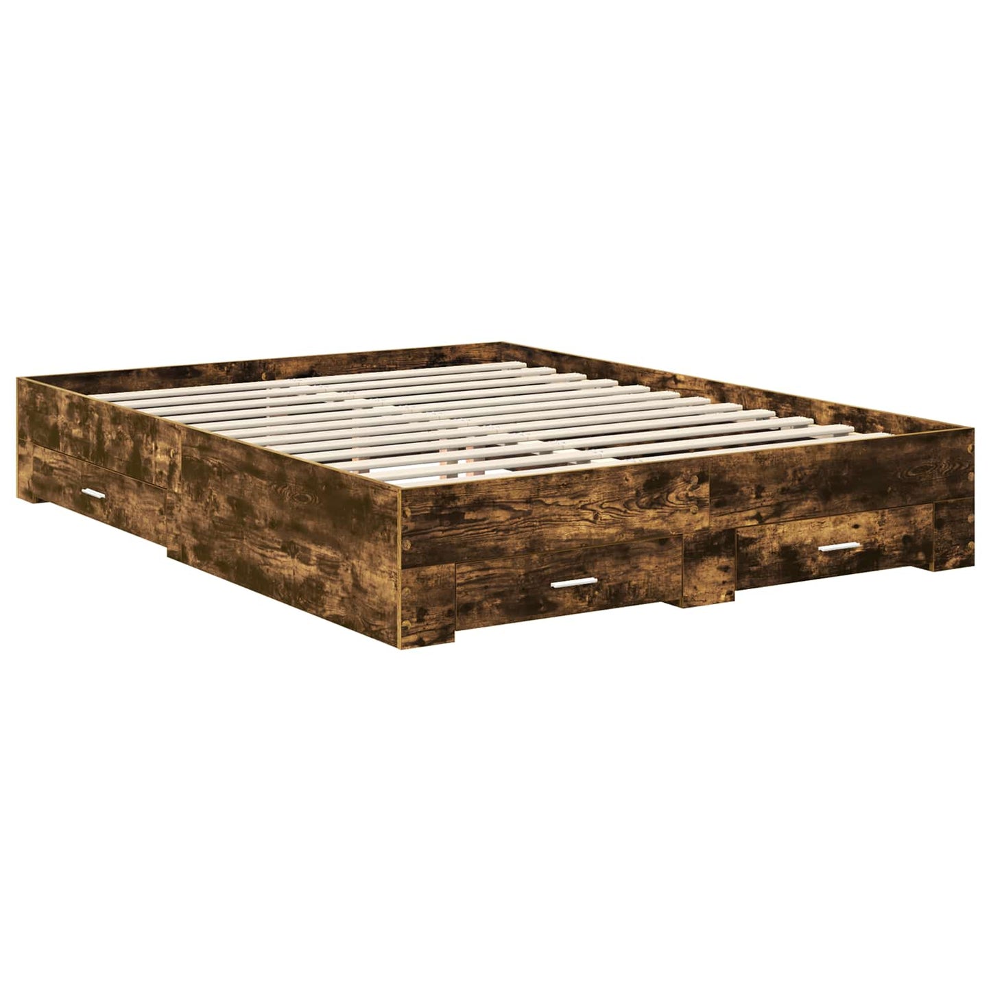 Struttura del letto con cassetto con testiera Legno multistrato | homemem39