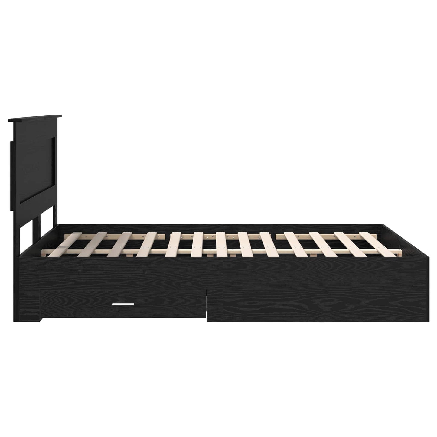Struttura del letto con cassetto con testiera Legno multistrato | homemem39