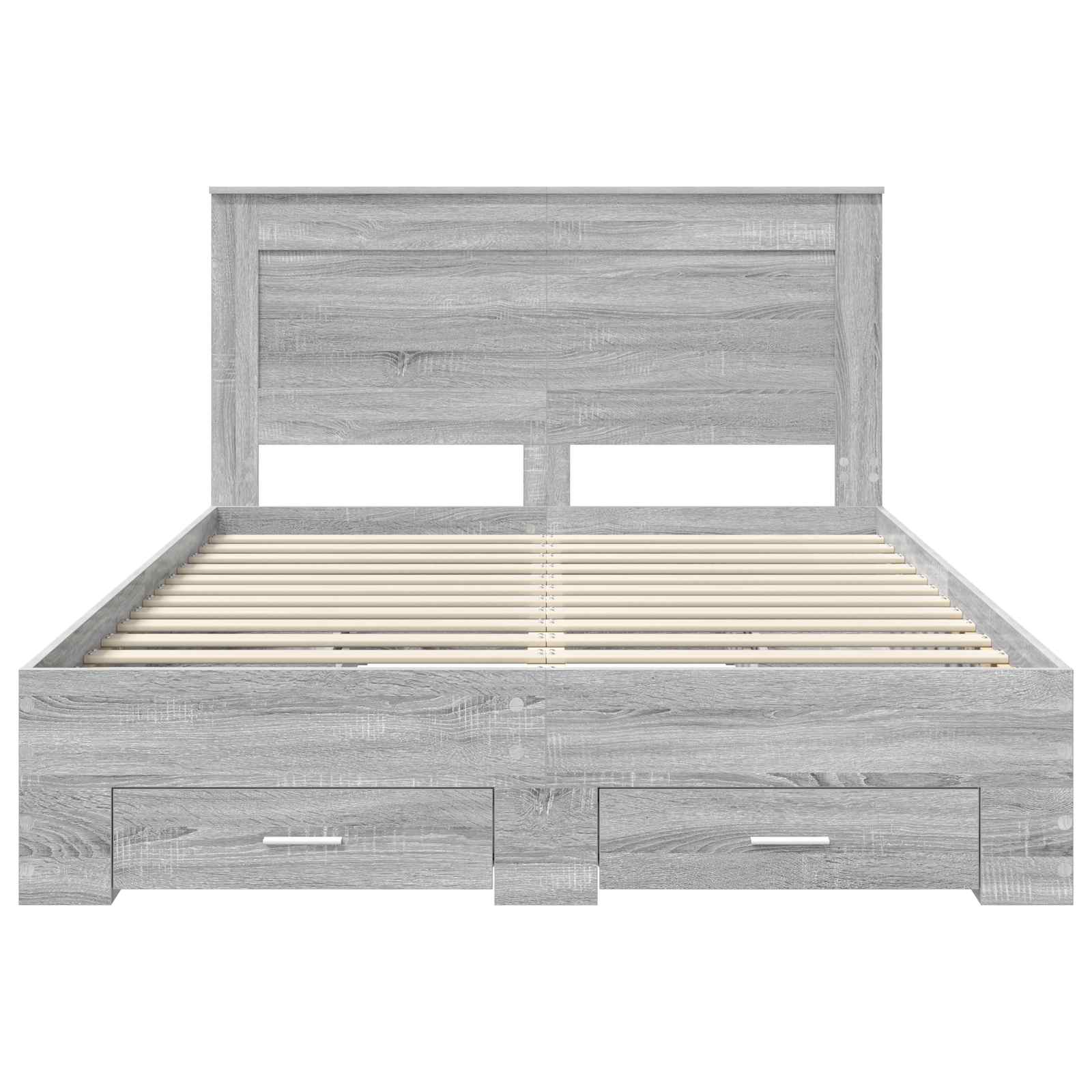 Struttura del letto con cassetto con testiera Legno multistrato | homemem39