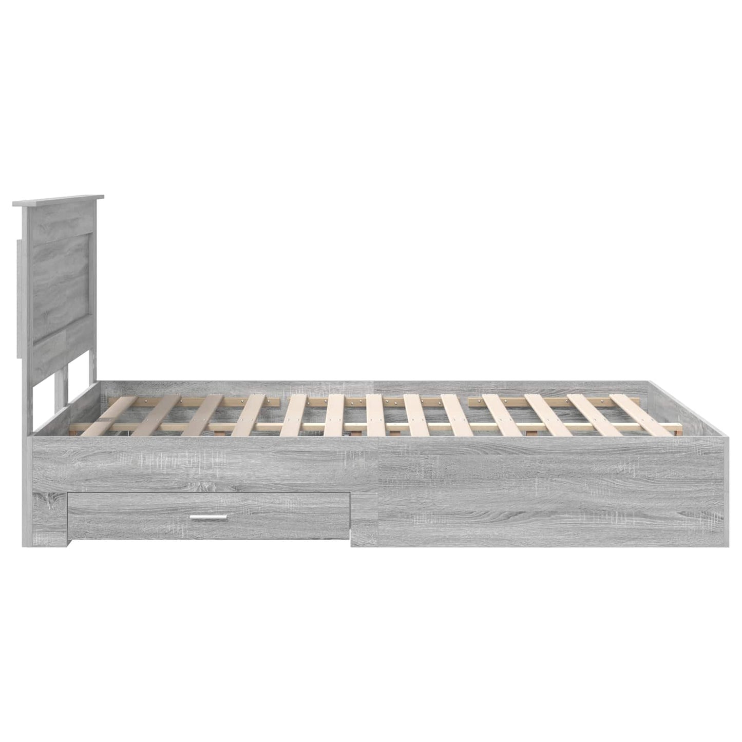 Struttura del letto con cassetto con testiera Legno multistrato | homemem39