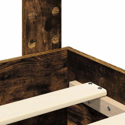 Struttura del letto con cassetto con testiera Legno multistrato | homemem39