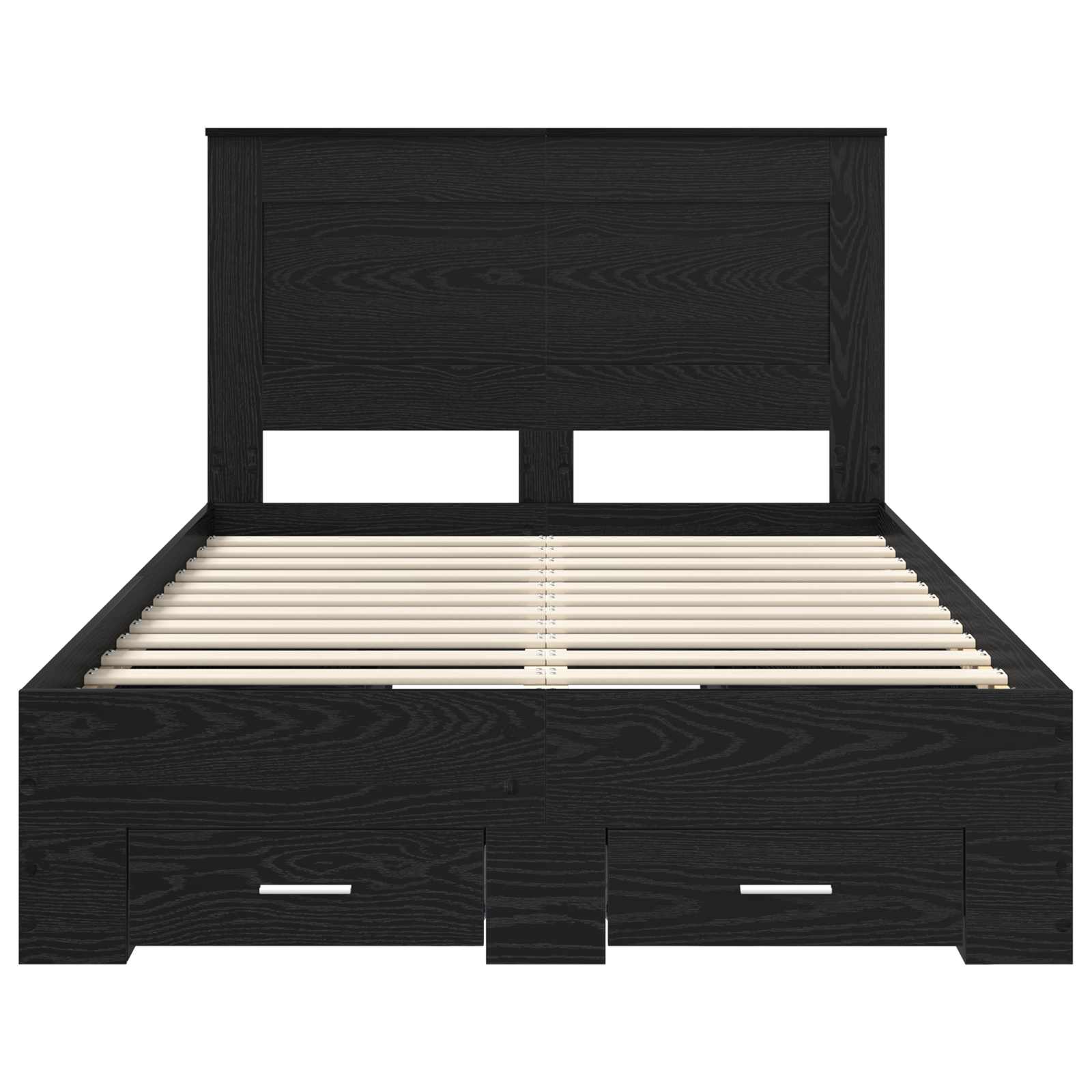 Struttura del letto con cassetto con testiera Legno multistrato | homemem39