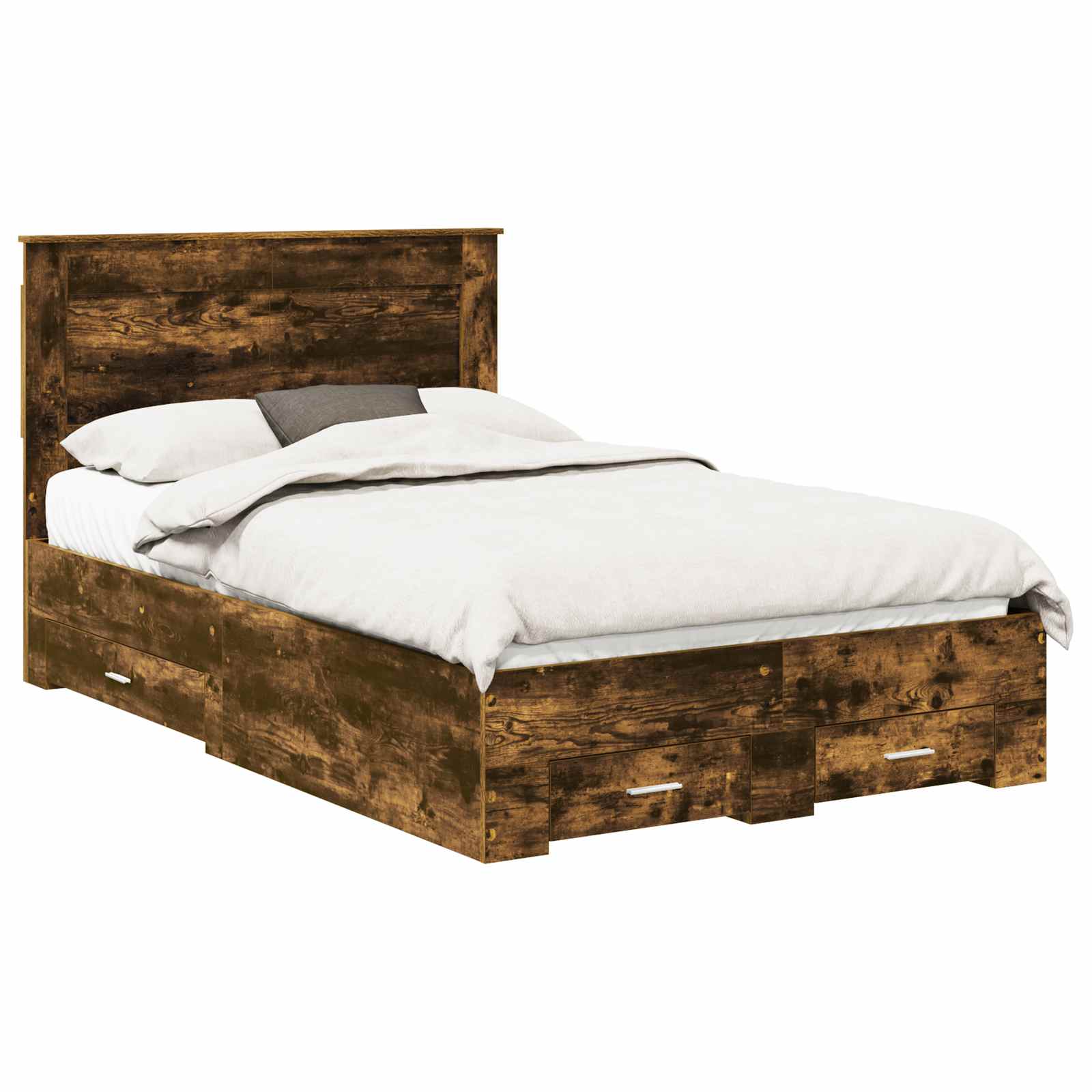 Struttura del letto con cassetto con testiera Legno multistrato | homemem39