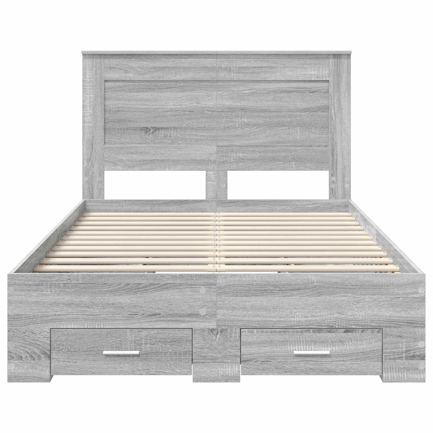 Struttura del letto con cassetto con testiera Legno multistrato | homemem39