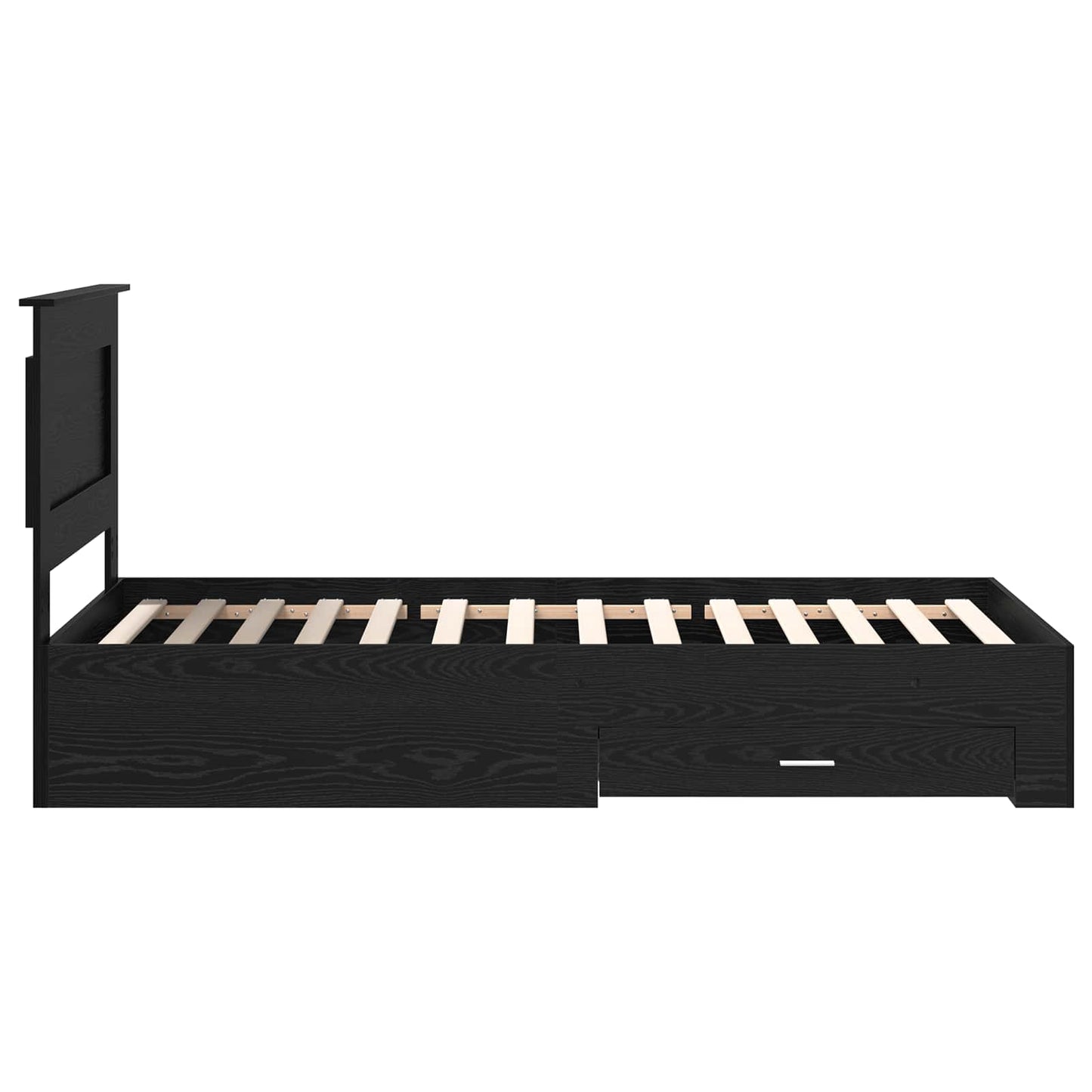 Struttura del letto con cassetto con testiera Legno multistrato | homemem39