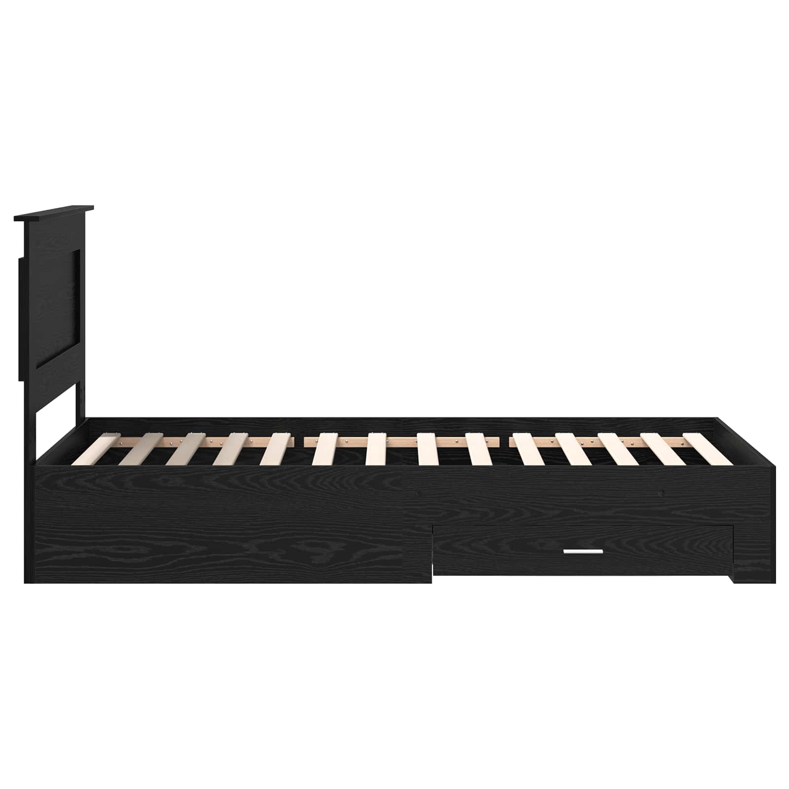 Struttura del letto con cassetto con testiera Legno multistrato | homemem39