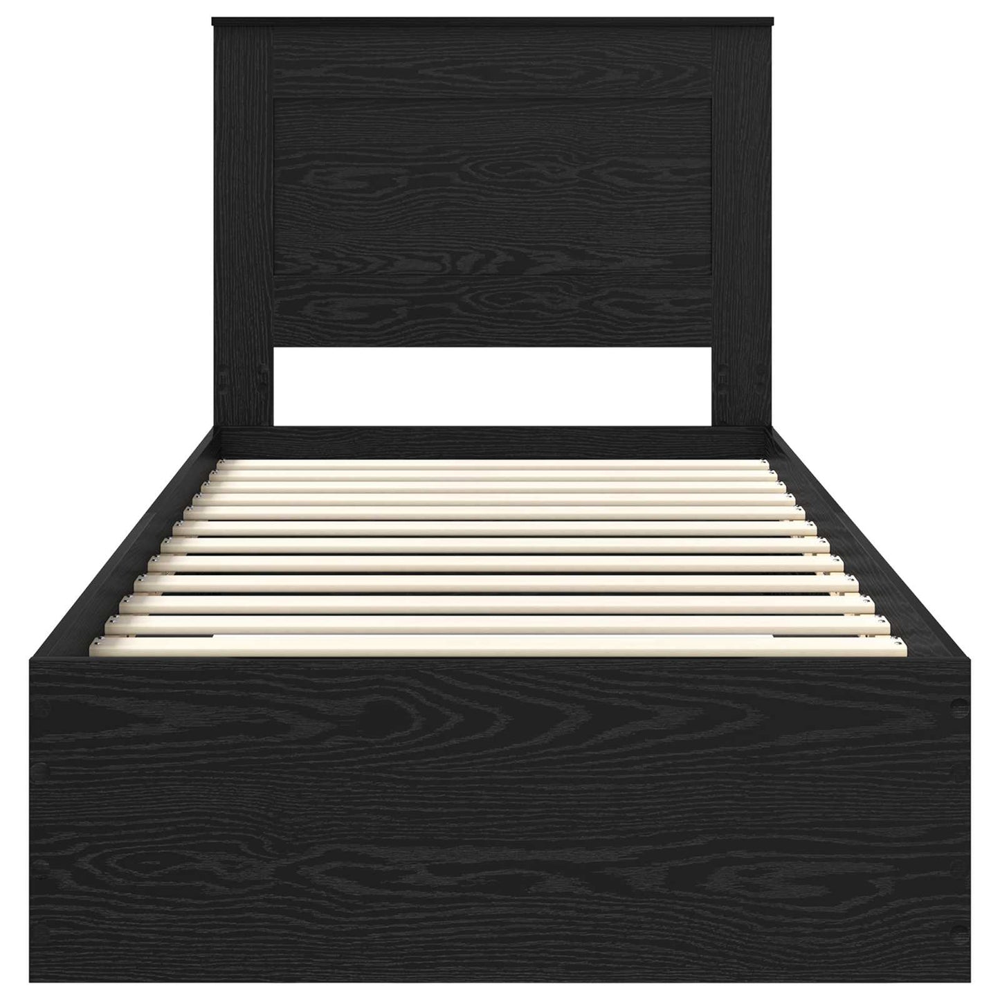 Struttura del letto con cassetto con testiera Legno multistrato | homemem39