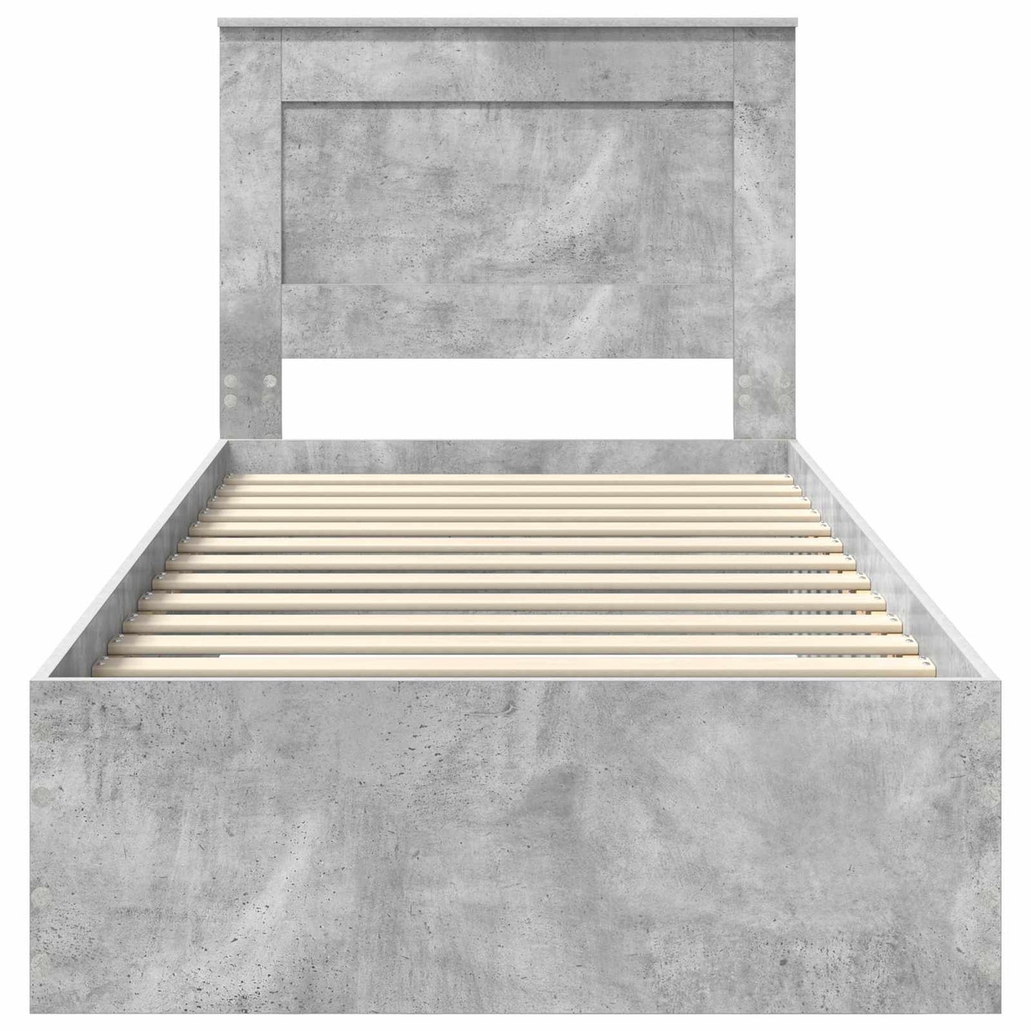 Struttura del letto con cassetto con testiera Legno multistrato | homemem39