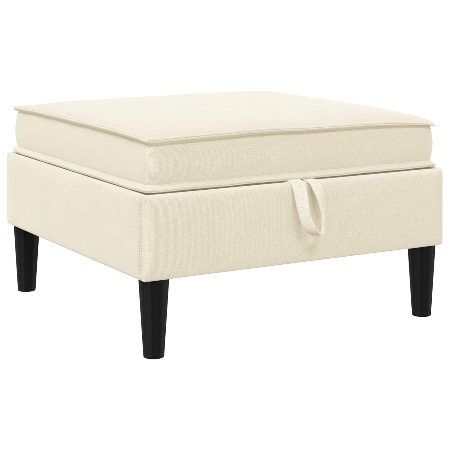 Set di mobili per il soggiorno 4 pcs Crema Tessuto | homemem39