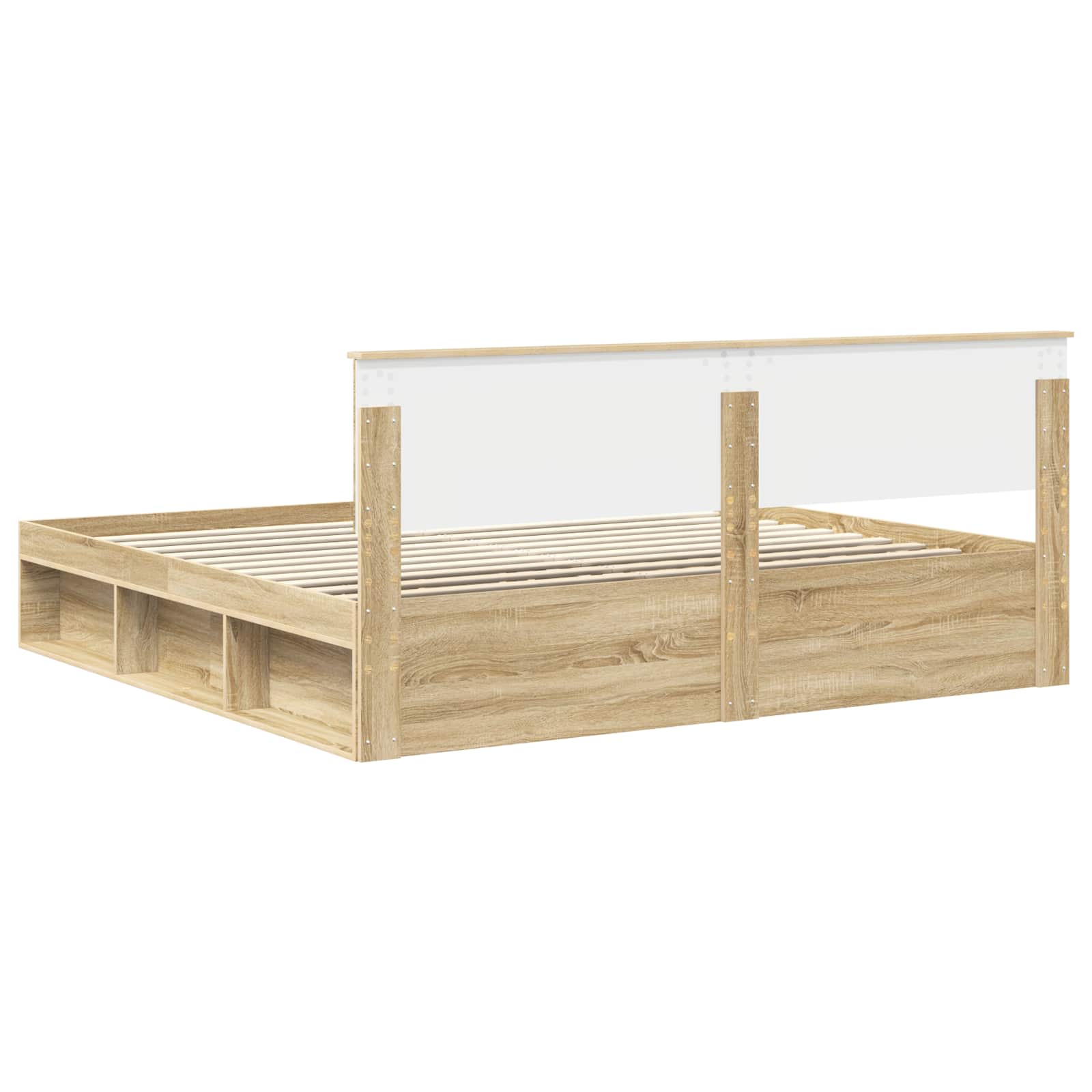 Struttura del letto Sonoma 200 x 200 cm Pino massello | homemem39