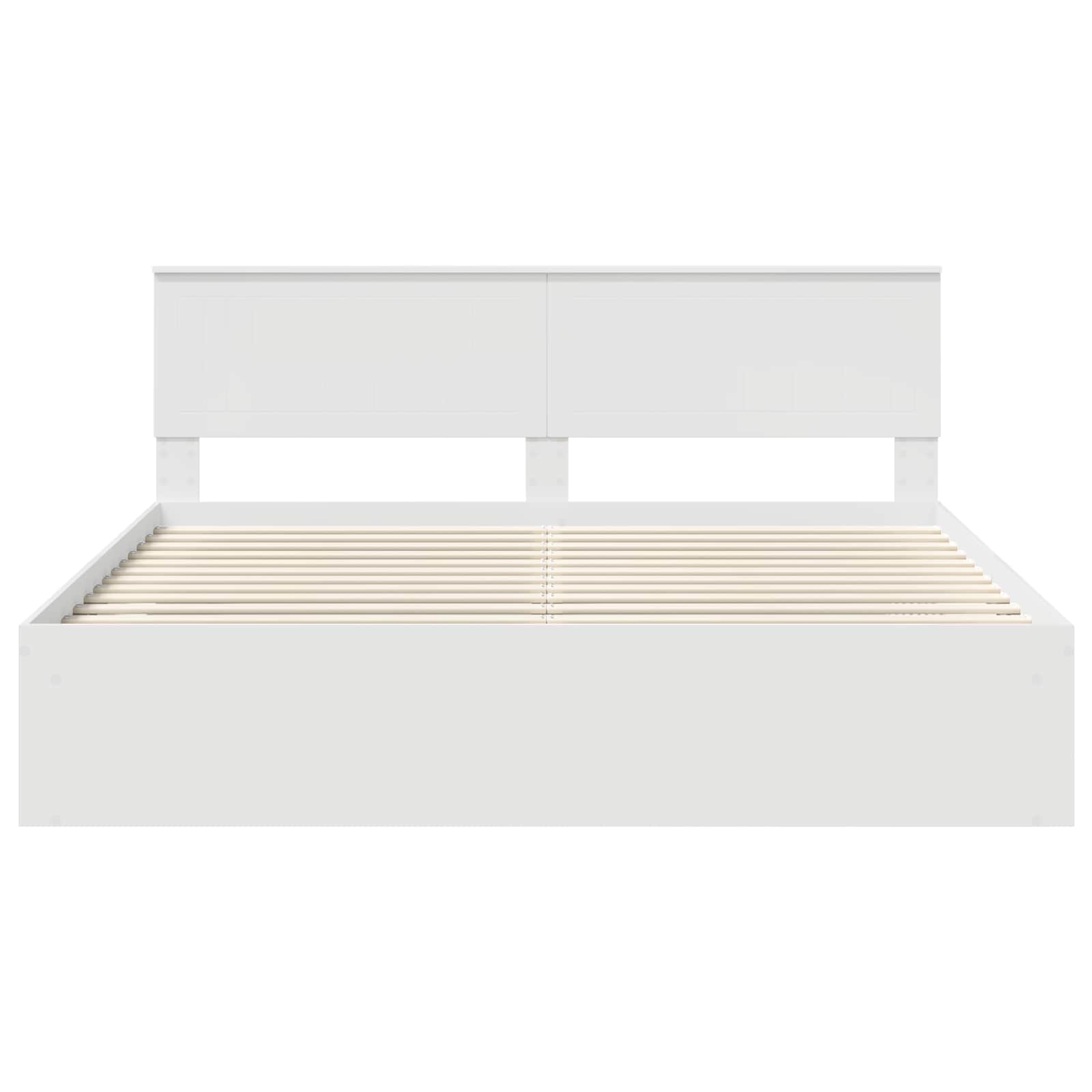 Struttura del letto Bianco 180 x 200 cm Pino massello | homemem39