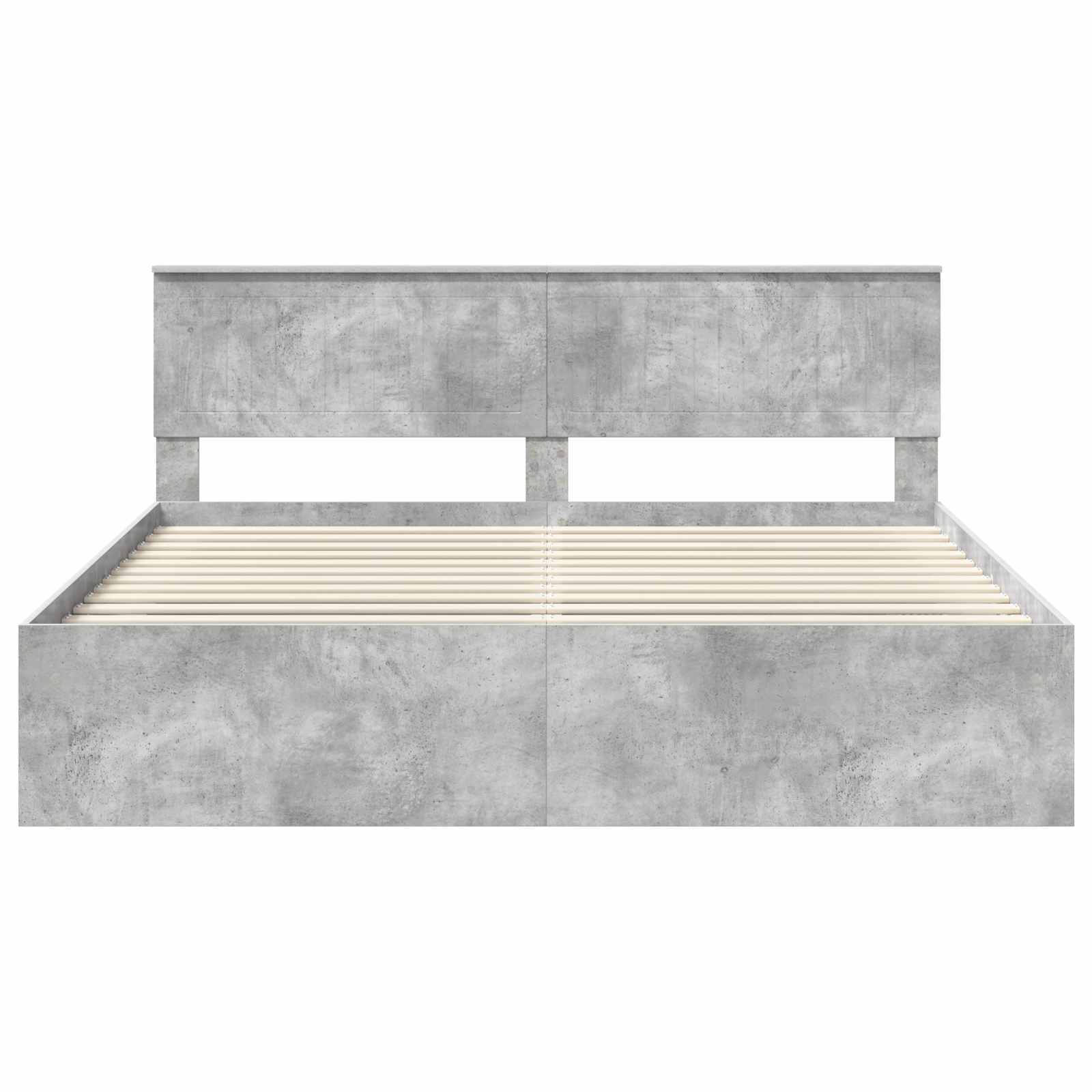 Struttura del letto Calcestruzzo 180 x 200 cm Pino massello | homemem39