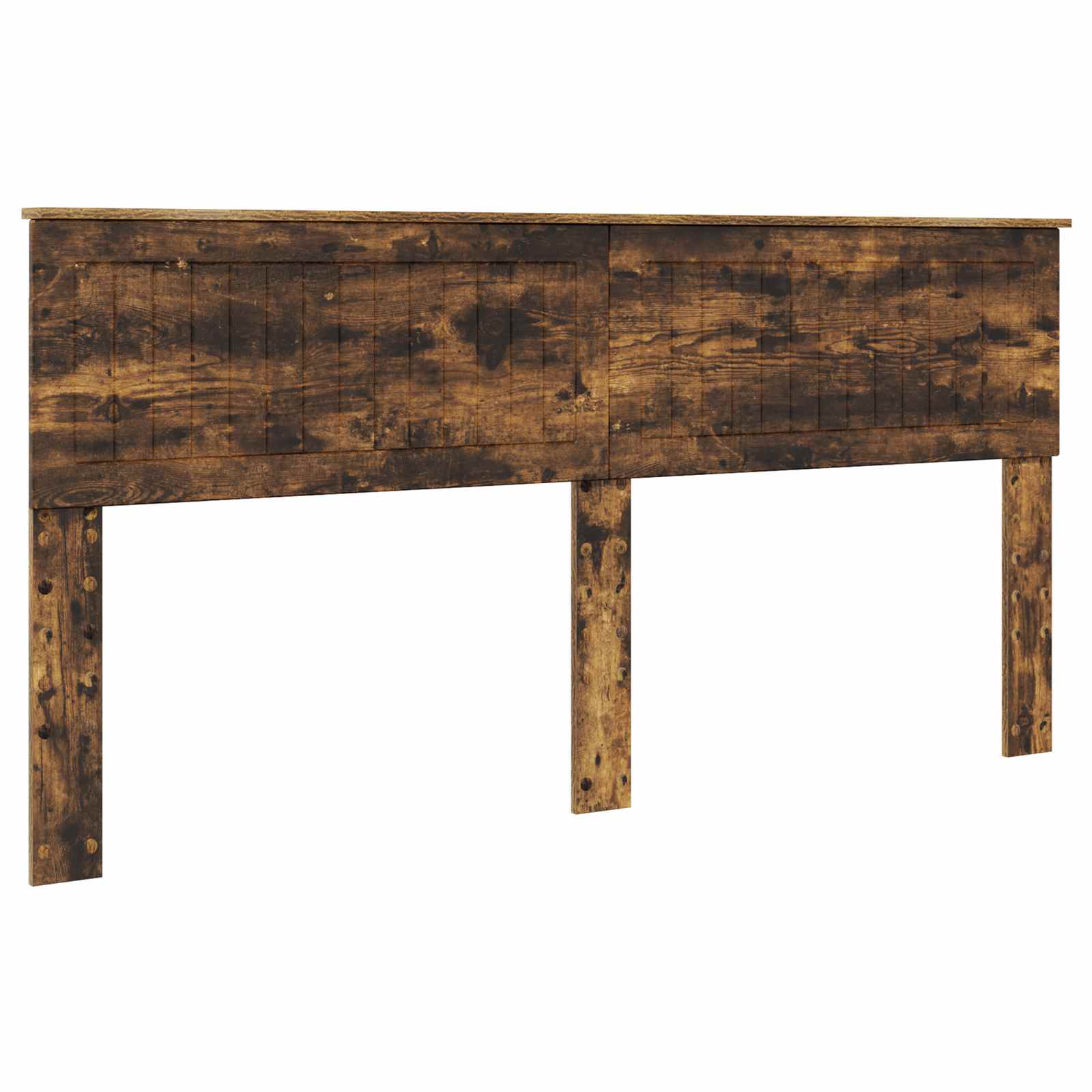 Struttura del letto Rovere fumé 180 x 200 cm Pino massello | homemem39