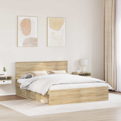Struttura del letto Sonoma 160 x 200 cm Pino massello | homemem39