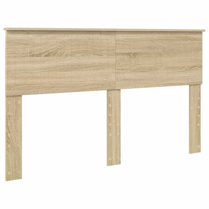 Struttura del letto Rovere Sonoma 150 x 200 cm Pino massello | homemem39