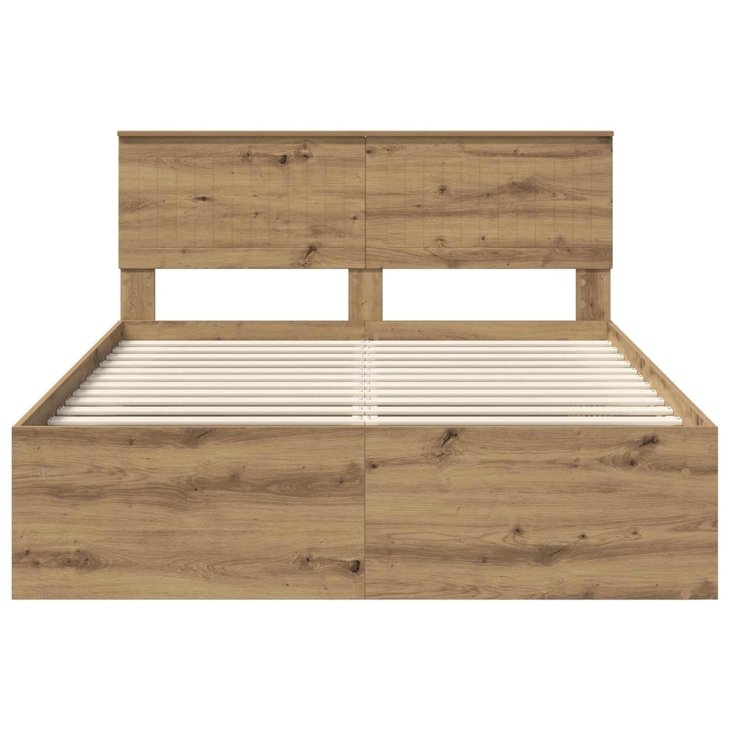 Struttura del letto Rovere Artigianale 140 x 200 cm | homemem39