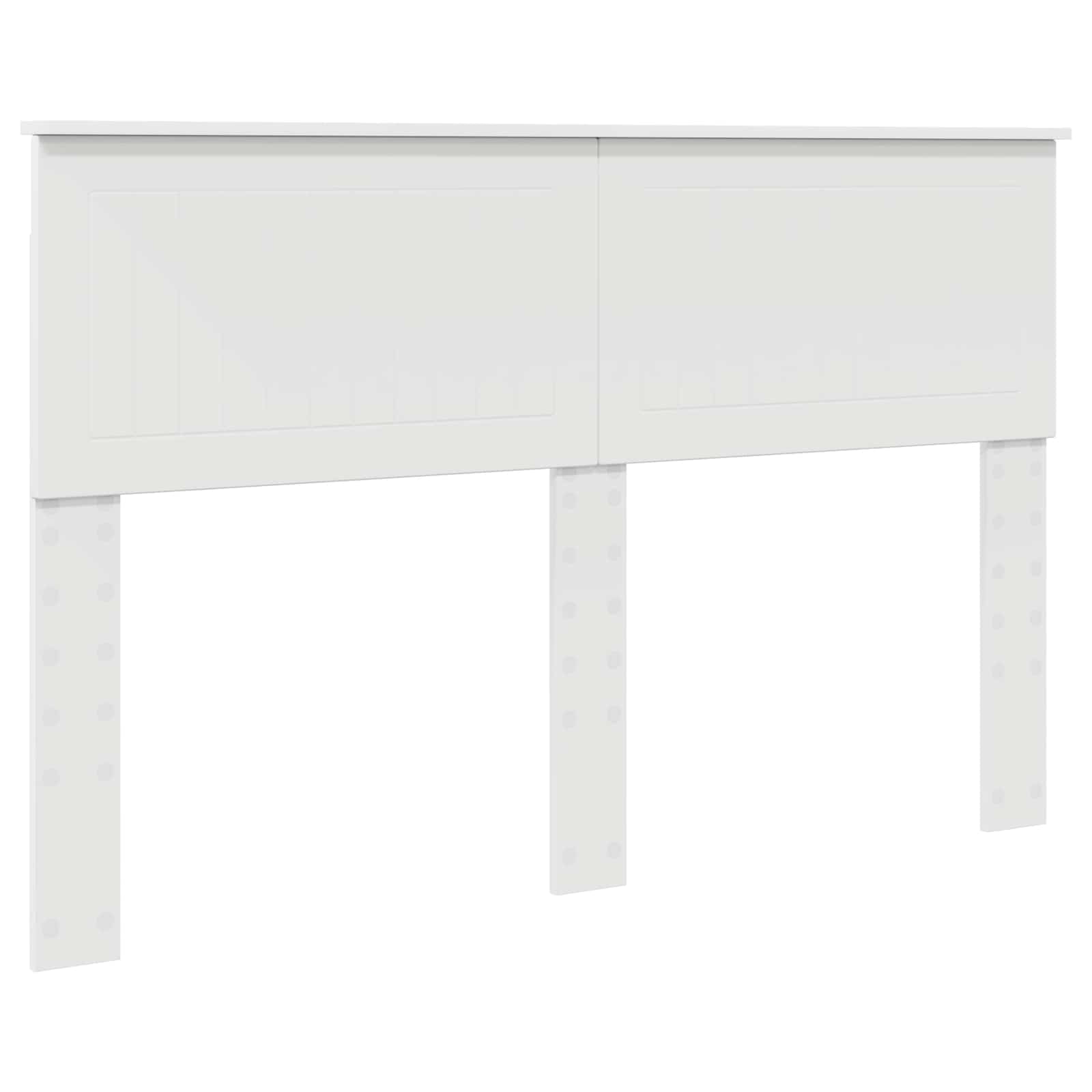 Struttura del letto Bianco 140 x 190 cm Pino massello | homemem39