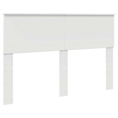 Struttura del letto Bianco 140 x 190 cm Pino massello | homemem39