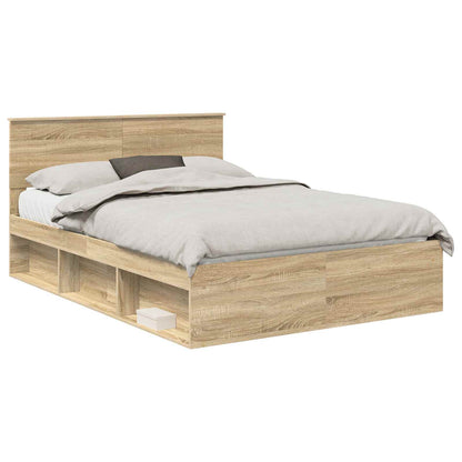 Struttura del letto Sonoma 140 x 190 cm Pino massello | homemem39