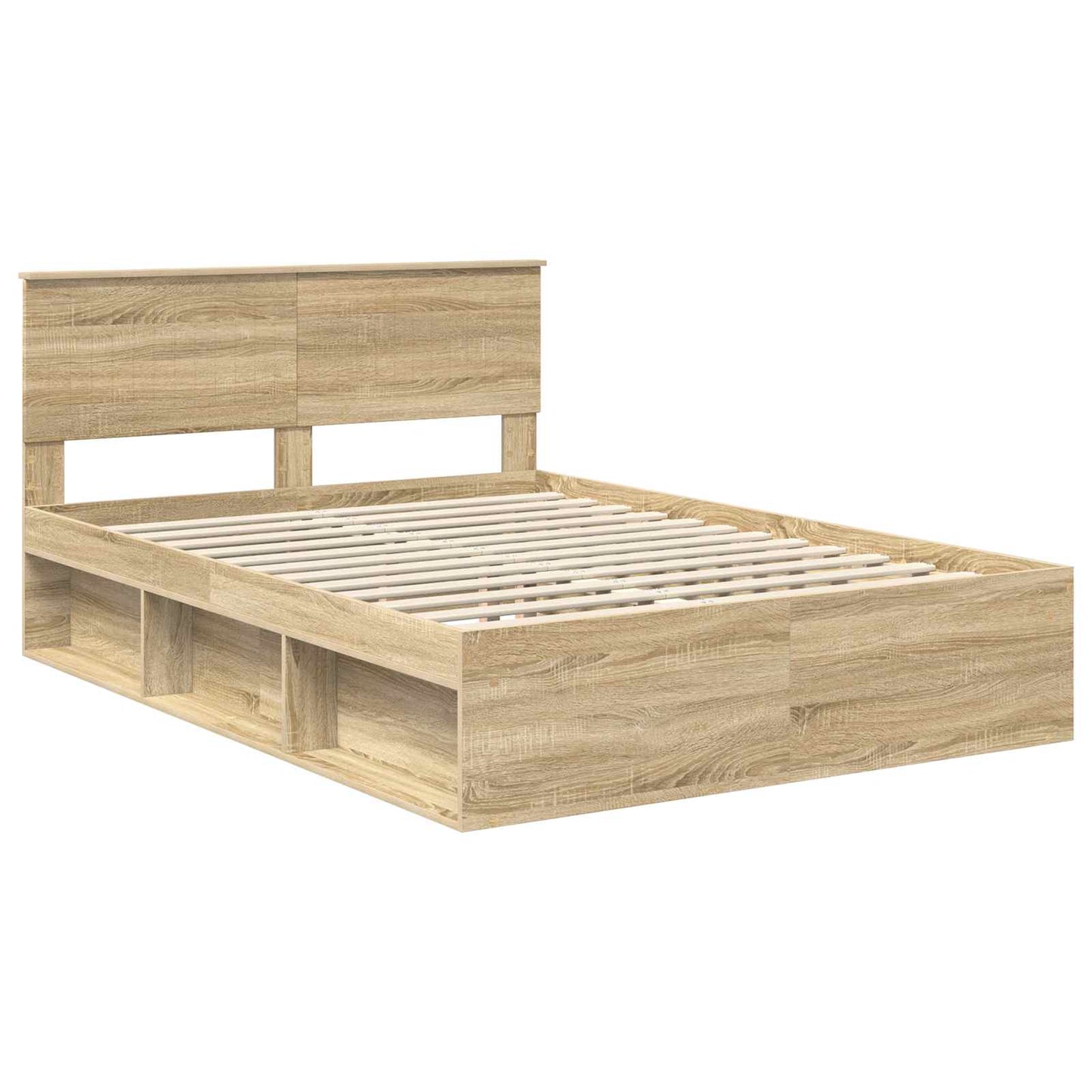 Struttura del letto Sonoma 140 x 190 cm Pino massello | homemem39