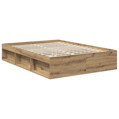 Struttura del letto Rovere Artigianale 135 x 190 cm | homemem39