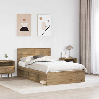 Struttura del letto Rovere Artigianale 120 x 200 cm | homemem39