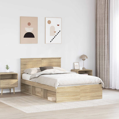 Struttura del letto Sonoma 120 x 190 cm Pino massello | homemem39
