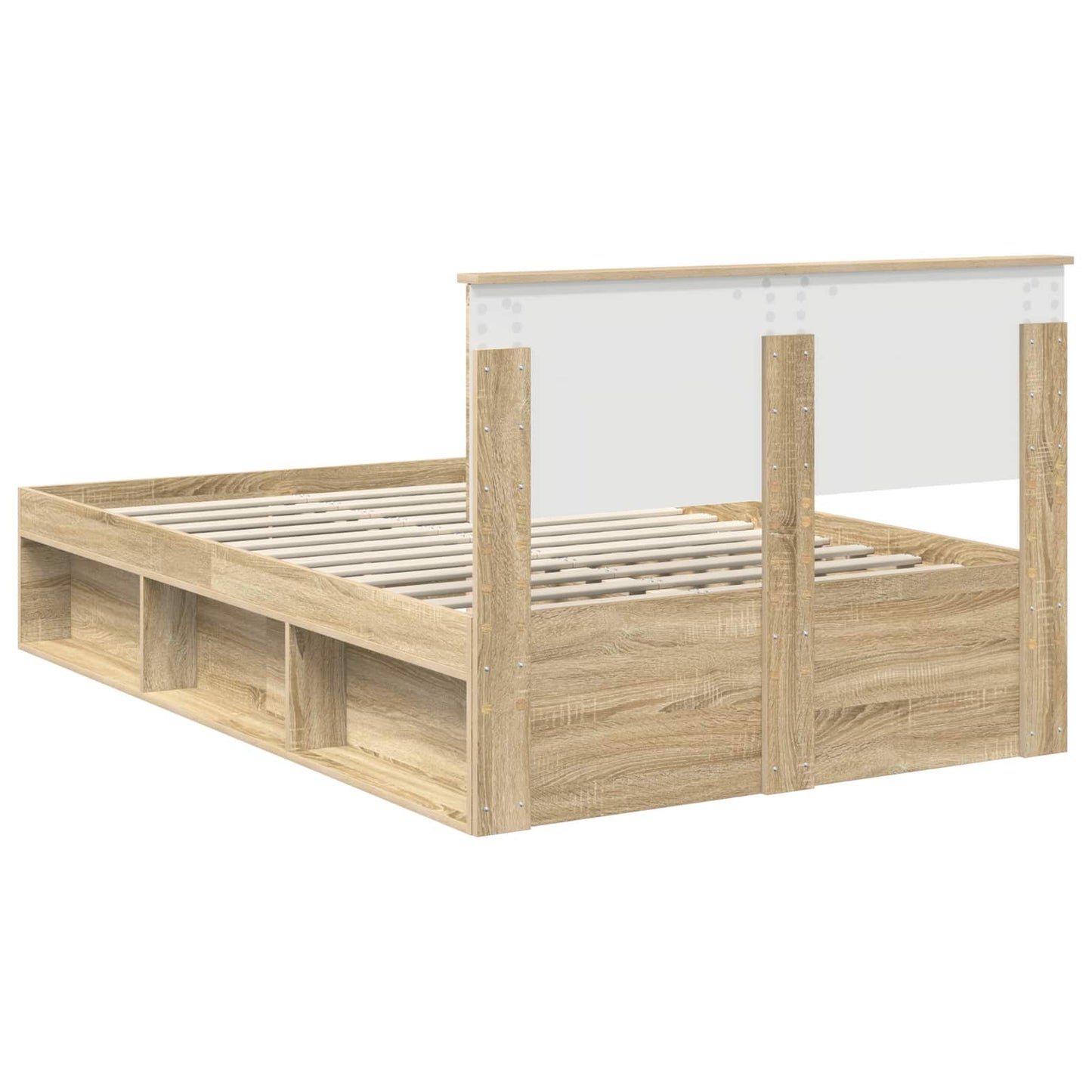 Struttura del letto Sonoma 120 x 190 cm Pino massello | homemem39