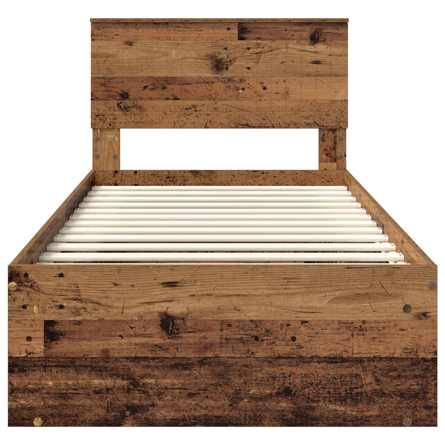 Struttura del letto Legno vecchio 90 x 200 cm Pino massello | homemem39