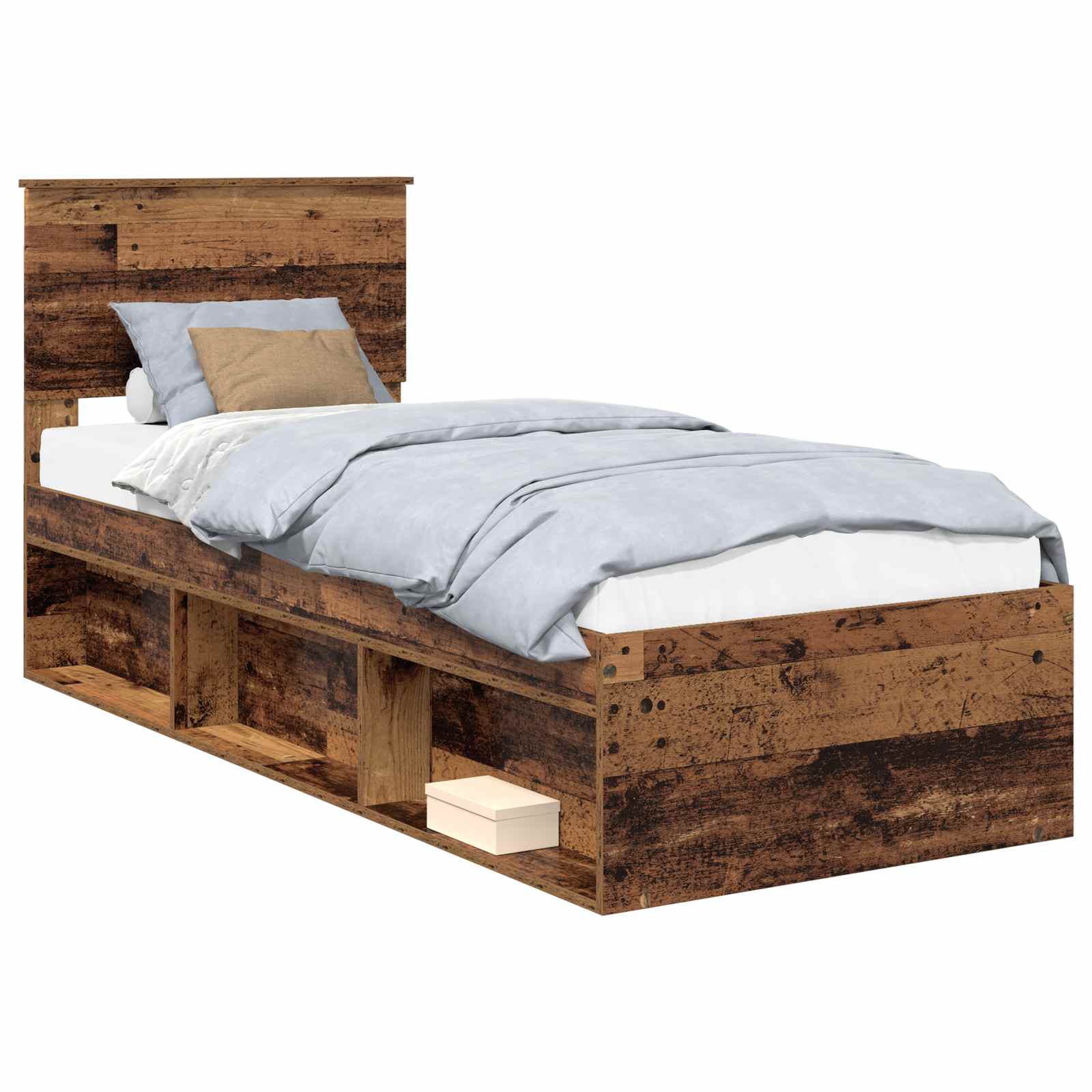 Struttura del letto Legno vecchio 75 x 190 cm Pino massello | homemem39