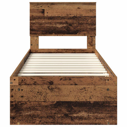 Struttura del letto Legno vecchio 75 x 190 cm Pino massello | homemem39