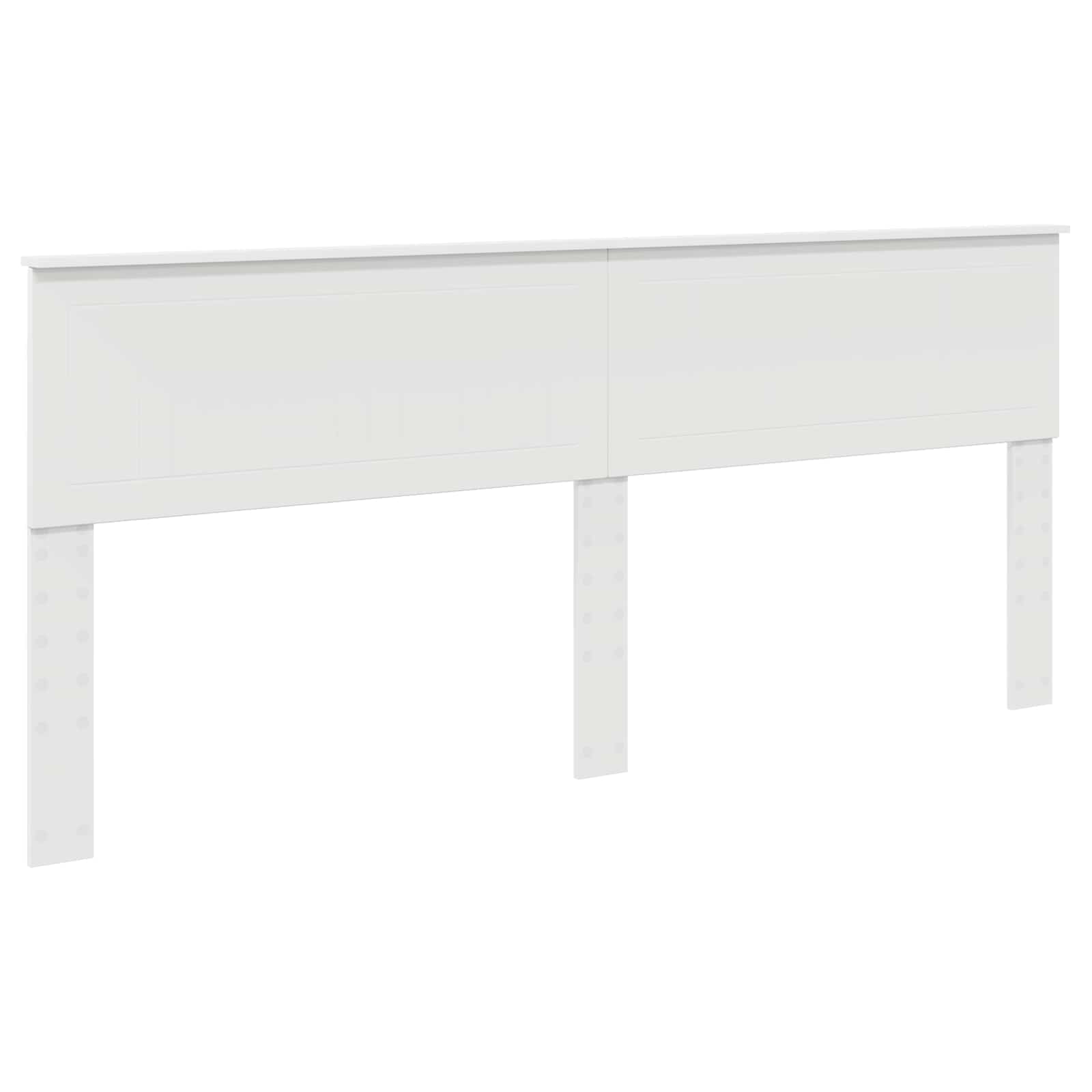 Struttura del letto Bianco 200 x 200 cm Legno Ingegnerizzato | homemem39