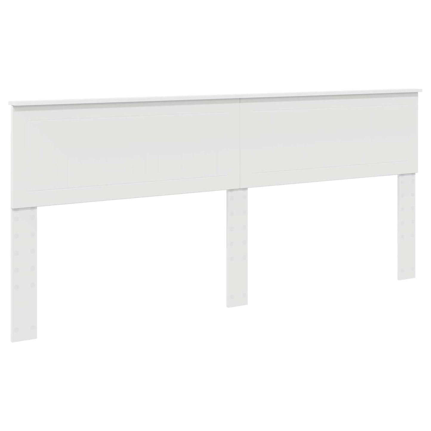 Struttura del letto Bianco 200 x 200 cm Legno Ingegnerizzato