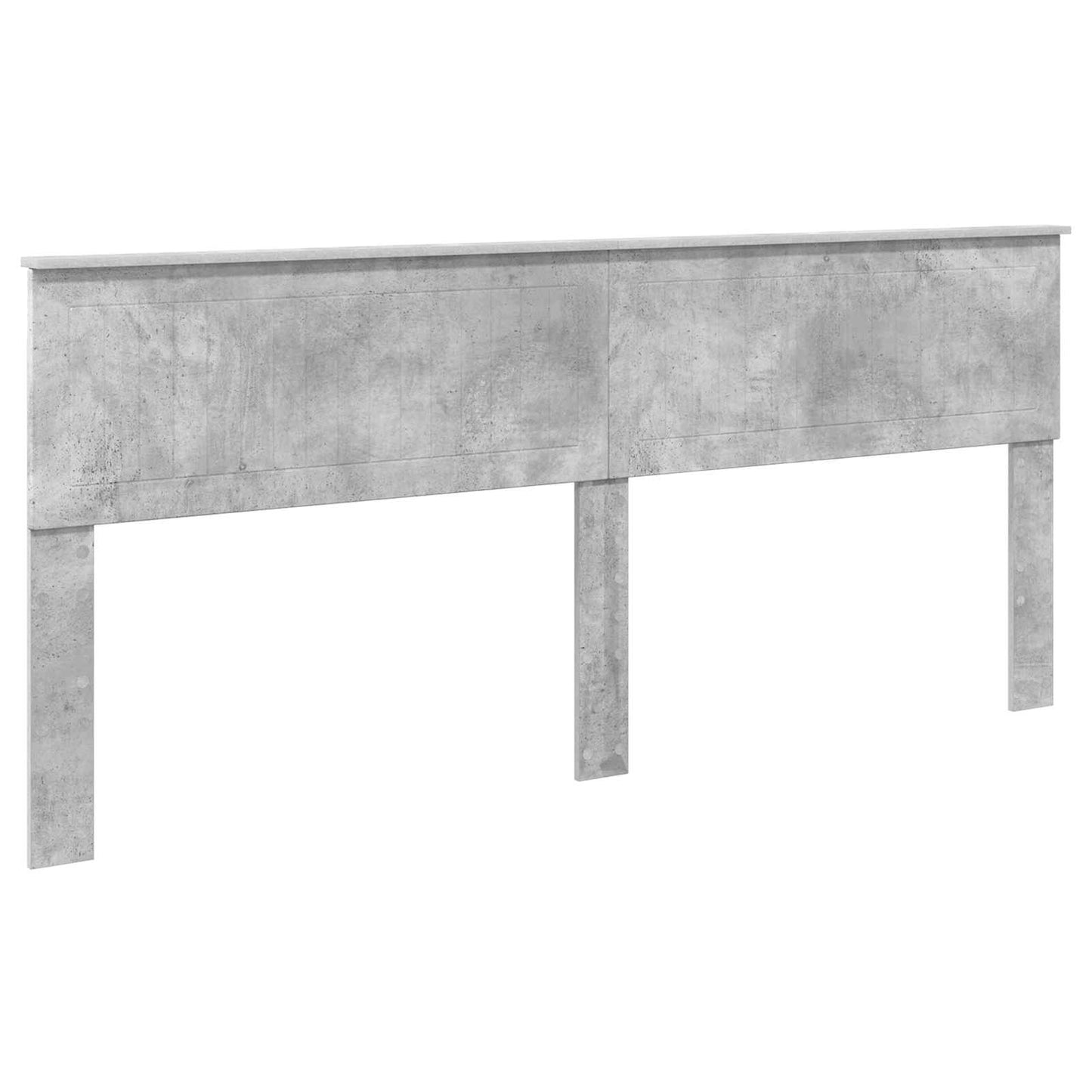 Struttura del letto con cassetto Grigio cemento 200 x 200 cm