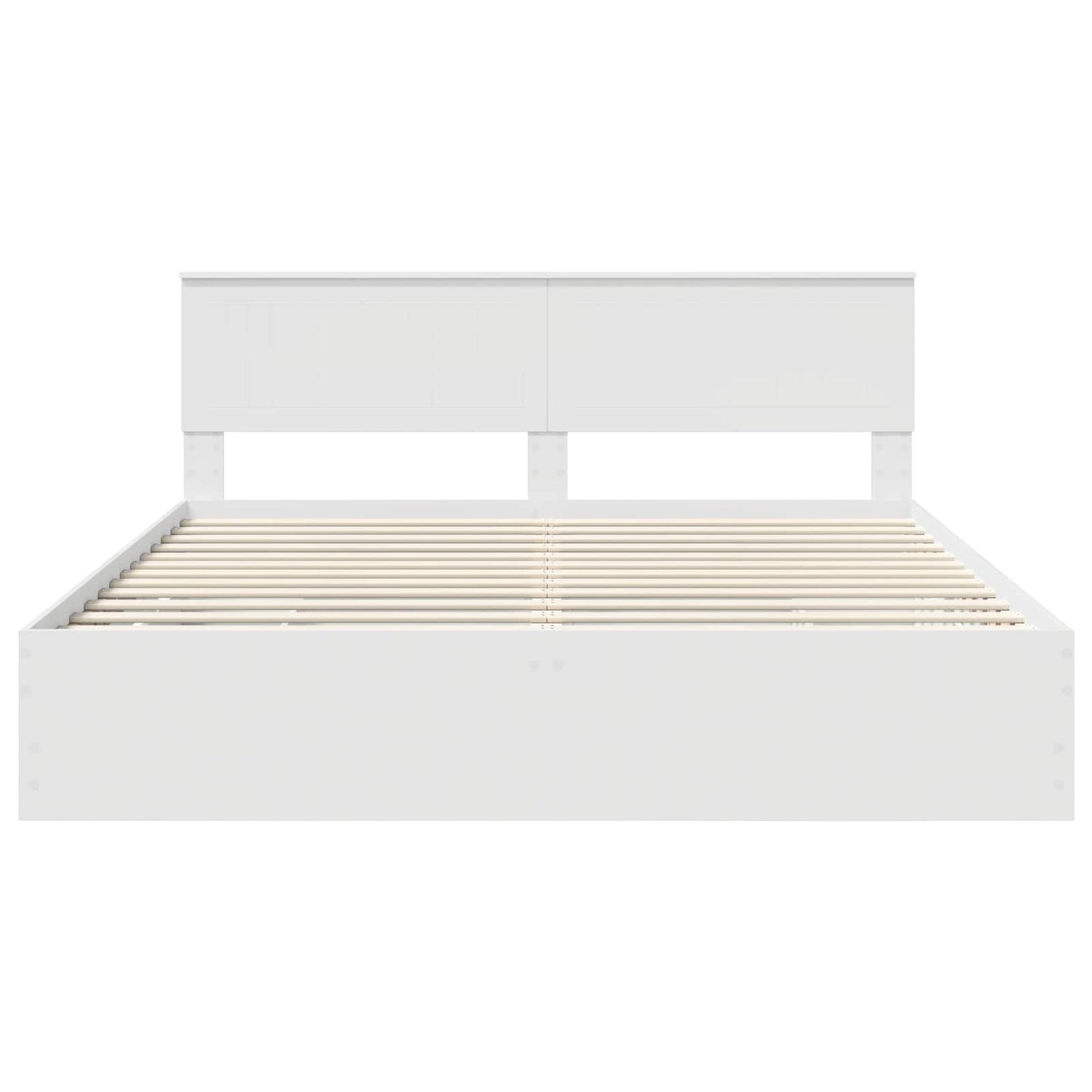 Struttura del letto Bianco 180 x 200 cm Legno Ingegnerizzato