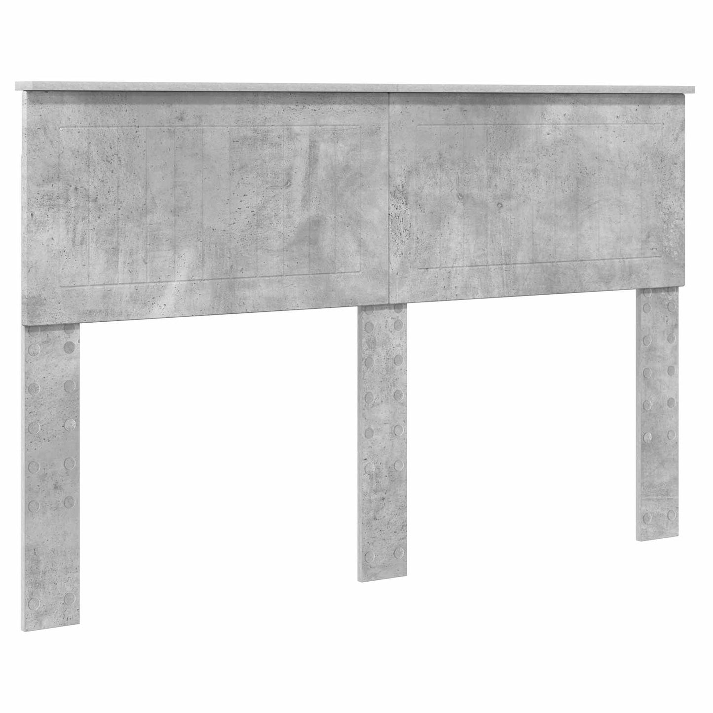 Struttura del letto con cassetto Grigio cemento 140 x 200 cm