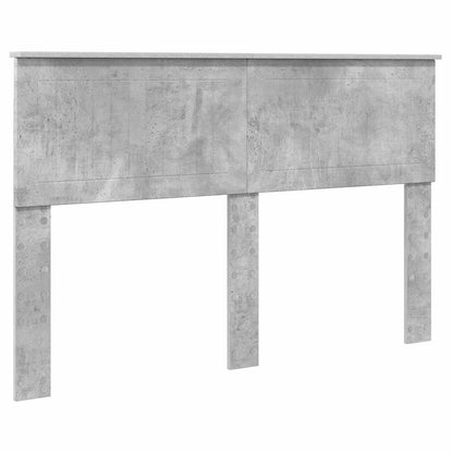Struttura del letto con cassetto Grigio cemento 140 x 190 cm