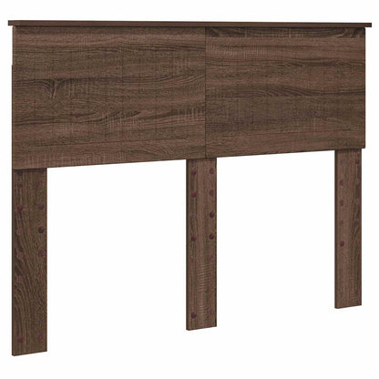 Struttura del letto con cassetto Rovere Marrone 135 x 190 cm | homemem39