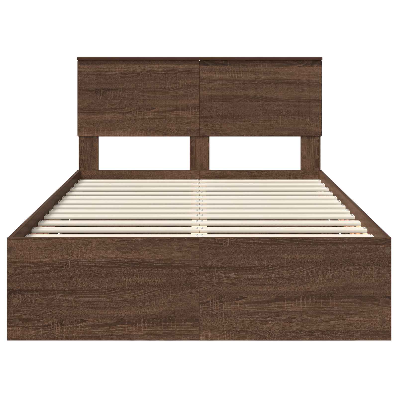 Struttura del letto con cassetto Rovere Marrone 120 x 190 cm | homemem39