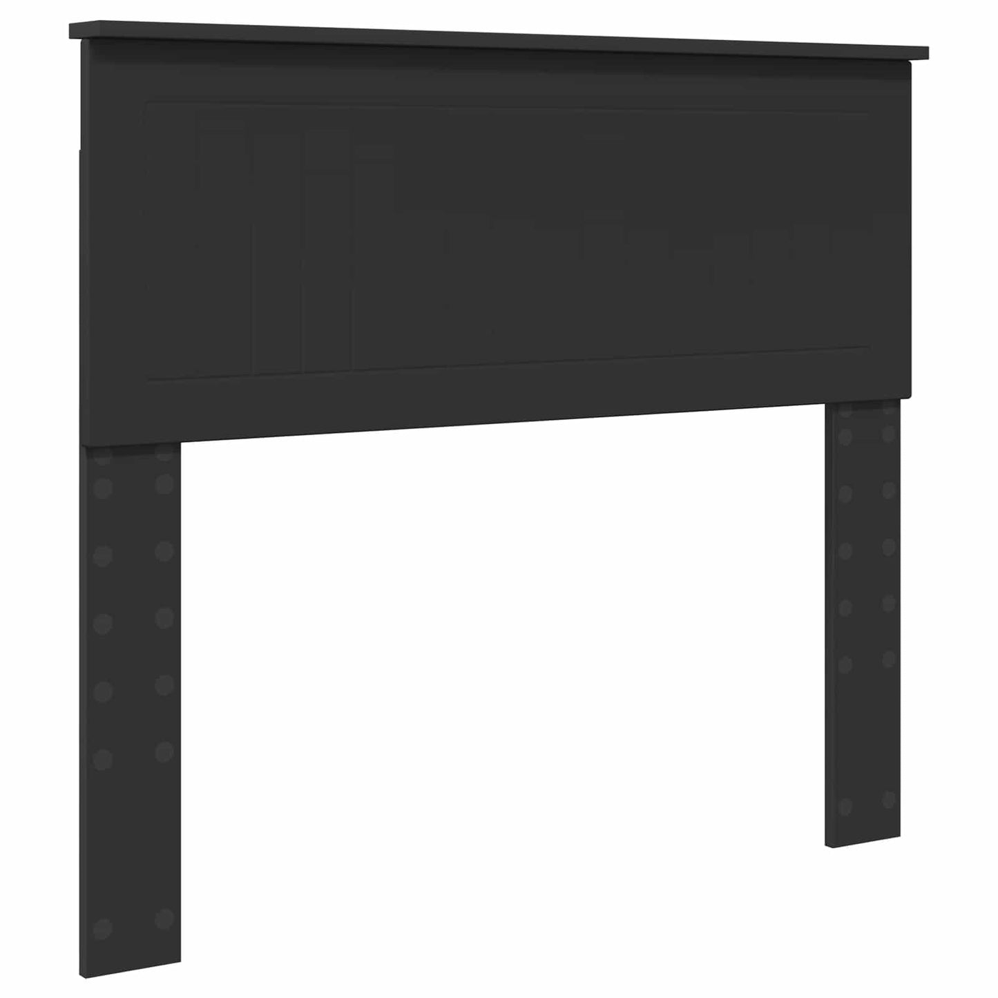 Struttura del letto Nero 100 x 200 cm Legno Ingegnerizzato | homemem39