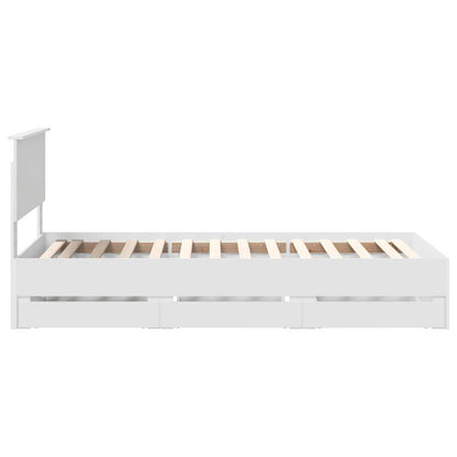 Struttura del letto Bianco 90 x 190 cm Legno Ingegnerizzato
